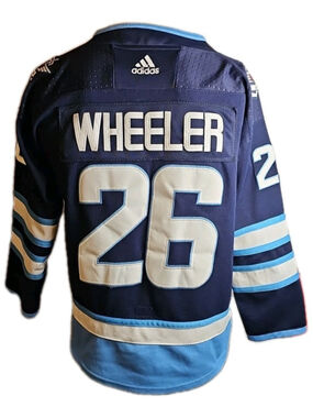 Blake Wheeler Adidas Winnipeg Jets Jersey Youth Size Large/XL NHL Fight Strap